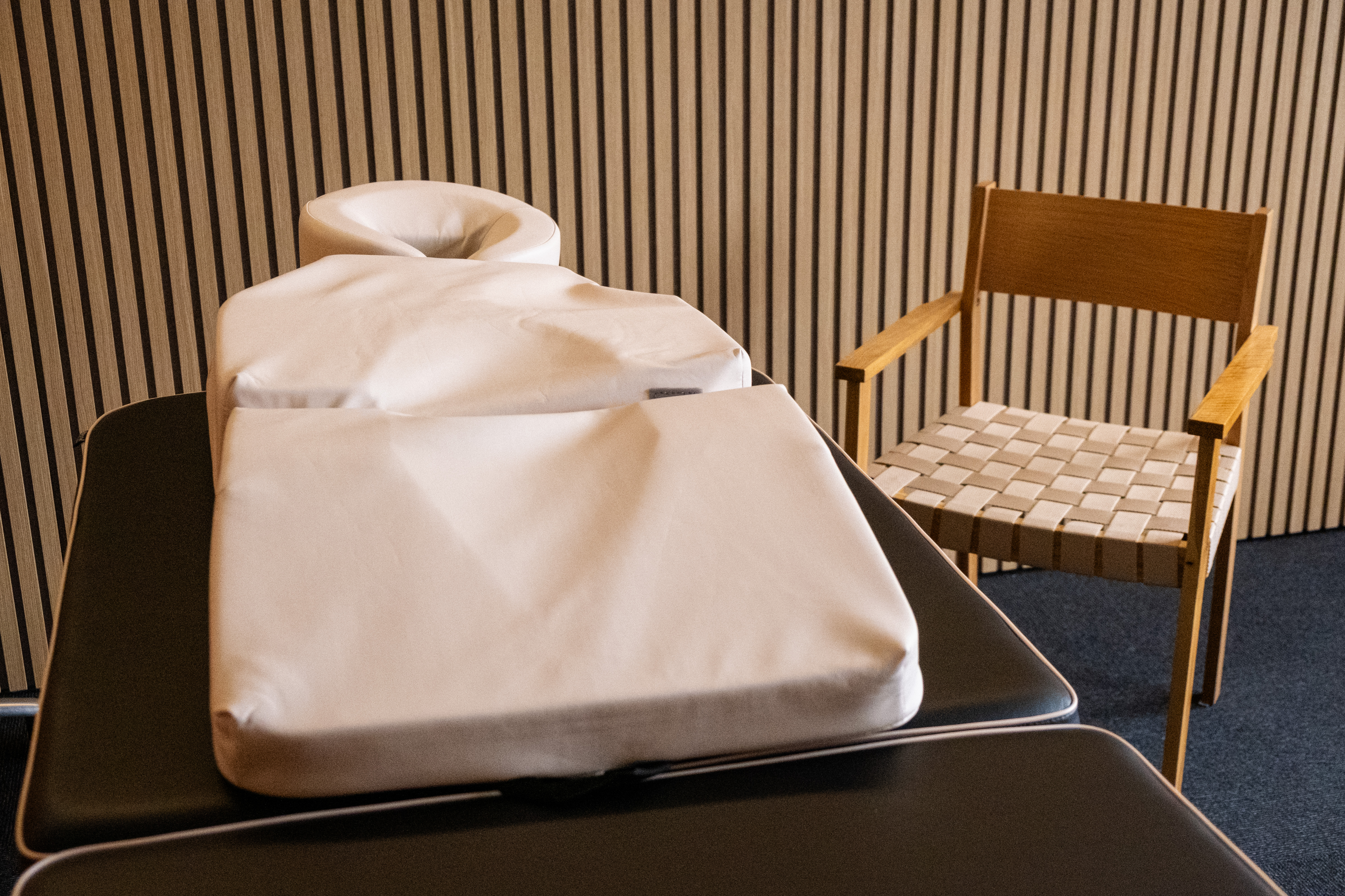 Gravidmassage i Middelfart foregår på særlig pude